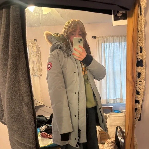 Seafoam Green Canada Goose Jacket - Picture 6 of 8